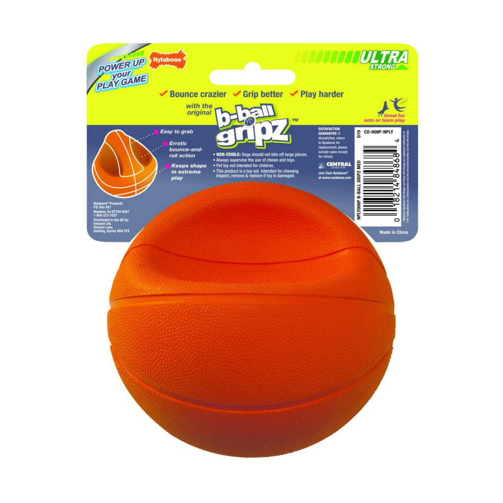 Pelota Basketball de fácil agarre para peludos medianos y pequeños