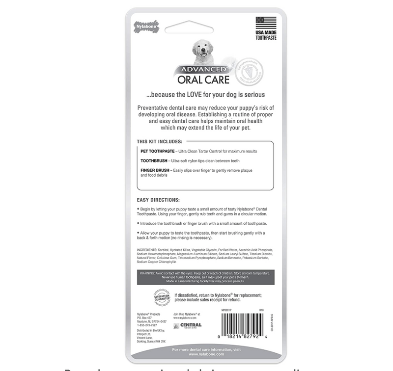 Kit dental para Cachorro Advanced oral care