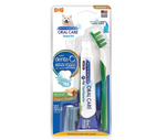 Kit dental para perros adultos sabor mantequilla de maní Advanced oral care