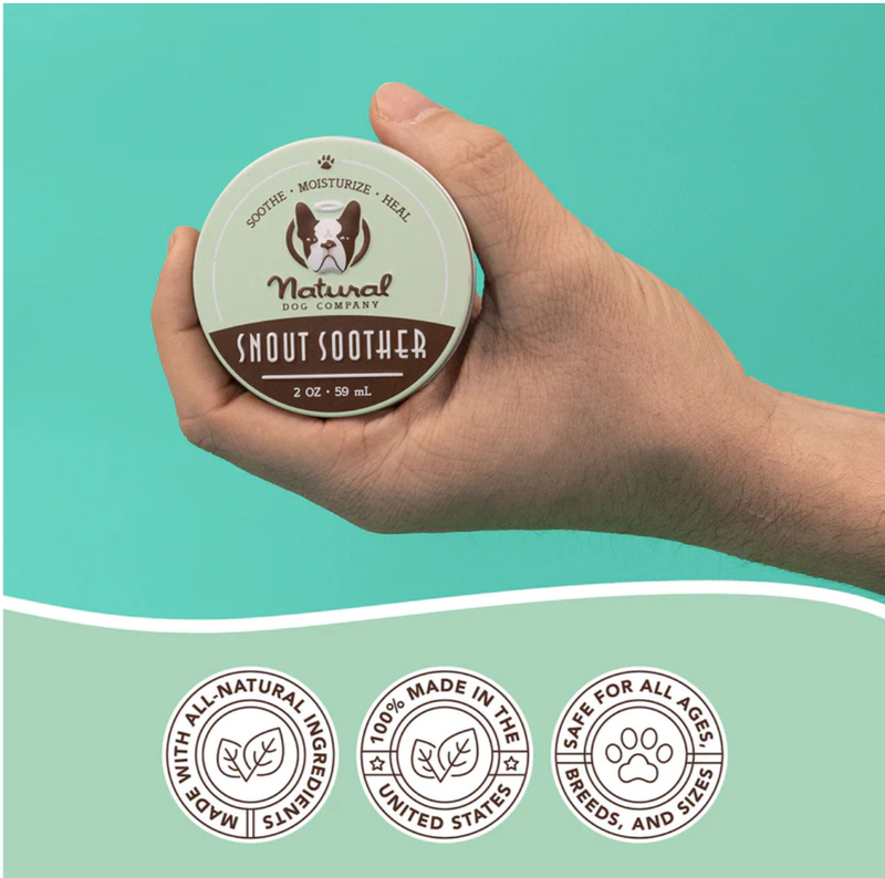 Barra Snout Soother 2 onzas hidratante para la nariz(empaque biodegradable)
